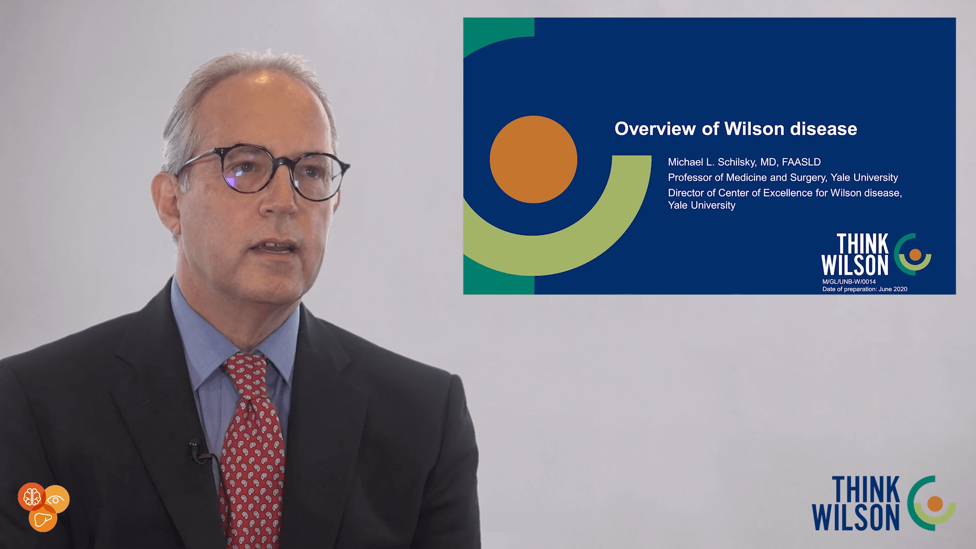 Michael L. Schilsky, MD, FAASLD. Professor of Medicine and Surgery, Yale University. Director of Center of Excellence for Wilson disease, Yale University. Explains the Overview of Wilson disease.